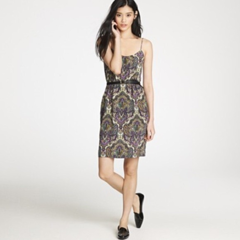 J Crew silk dress